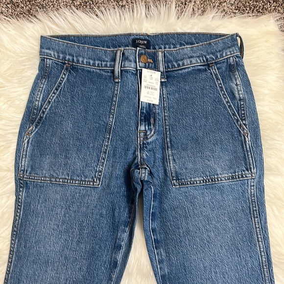 NWT J. Crew Cropped Jeans Size 27P - Picture 2 of 13
